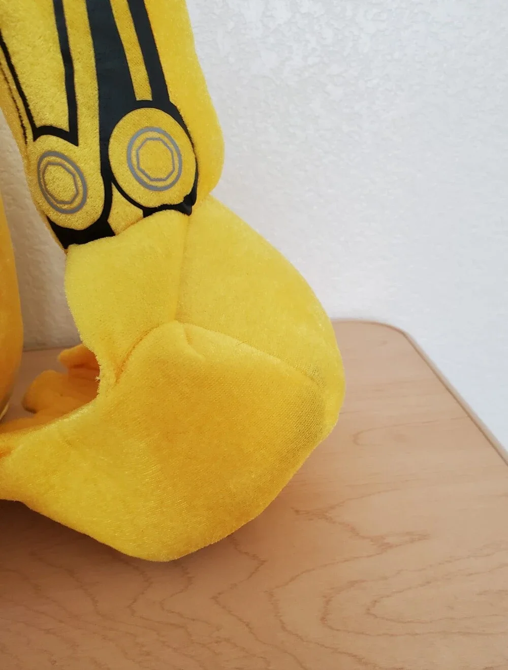 Yellow Excavator Digger Costume, Ride In Style Ages 3-7 Lightweight Plush 3D